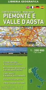 La valle d'aosta (in francese: Piemonte E Valle D Aosta Carta Stradale 2018 Aa Vv Cartina Geografica Libreria Geografica 03 2018 Hoepli It