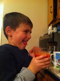 Did you just ask what flavor apple juice is?