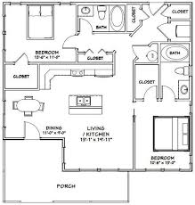 Maybe you would like to learn more about one of these? Model 1b 2 Bedroom 2 Bath 1 082 Sq Ft Pdf Floor Plan 36x32 House Building Hardware Building Plans Blueprints