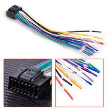 Alpine type x wiring diagram. 16pin Car Radio Stereo Wire Harness Install Plug Cable Connector Fit For Kenwood For Sale Online Ebay