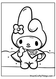 The kids will love these fun santa coloring pages. Hello Kitty Coloring Pages Cute And 100 Free 2021