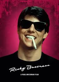 A boost in life and an evident. Risky Business Poster Print By Bo Kev Displate
