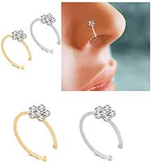Lastly, gently twist the ends back to each other and close it. Parity Diamond Hoop Nose Ring Up To 68 Off