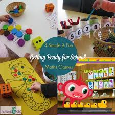 4 Maths Activities For Getting Ready For School School Readiness Math Activities Math Games