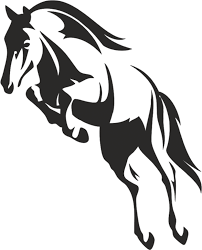 Add a stomach to it too! Vector Mustang Animal Horse Black And White Draw Transparent Cartoon Jing Fm