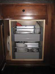 A box with a little angle to it shouldn't be too difficult. Adding Drawers To Your Kitchen Cabinet Ikea Hackers