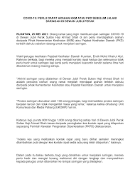 Maklumat diri guru (buku rph). Https Www Pahang Gov My Pahang Resources Covid Berita 2021 Mei 25hb Covid 19 Perlu Dapat Arahan Kkm Atau Pkd Sebelum Jalani Saringan Di Dewan Jubli Perak Pdf