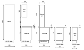 50+ modular kitchen cabinets dimensions