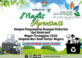 Selain itu, pihak sekolah juga boleh menganjurkan kempen sayangi alam sekitar agar para pelajar sayangkan alam sekitar dan tidak melakukan perbuatan yang boleh mencemarkan alam sekitar. Makluman Sebagai Tanda Jabatan Alam Sekitar Facebook