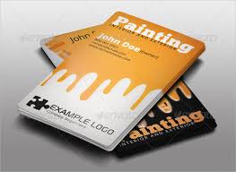 Art business cards business card design painting logo bussiness card presentation folder stationary design branding name cards card templates. Painting Business Cards Designs 23 Free Premium Download