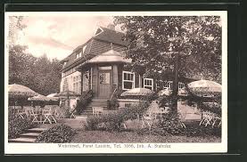 Fors Lausitz Gasthaus Zur Wehrinsel Von A Stahnke Alte Ansichtskarten Poster Insel