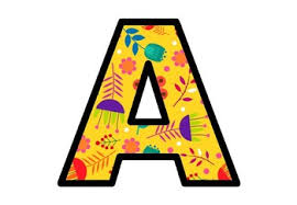 You will find free coloring pages, color posters, flash cards, mini books and activity worksheets to present the alphabet, reinforce letter recognition and . Spring Colorful Flowers Bulletin Board Letters Alphabet Posters Printables