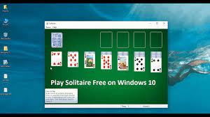 Install classic solitaire from windows 10 store 1. How To Play Solitaire Free On Windows 10 Youtube