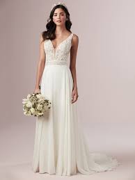 A Romantic Boho Wedding Dress For The Festival Bride Bohoweddingdress Chiffonweddingdres Affordable Wedding Dresses Boho Style Wedding Dress Wedding Dresses