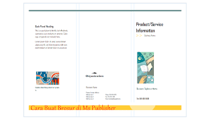 Cara Membuat Brosur Di Microsoft Publisher Lengkap Semutimut Tutorial Hp Dan Komputer Terbaik