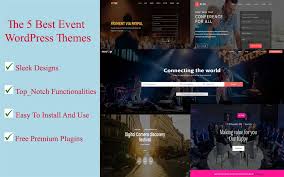 It can be used to showcase your upcoming . The 5 Best Event Wordpress Themes Premium Wordpress Theme