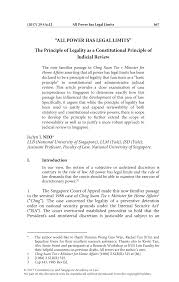 This undermines the separation of powers and presents a subtle form of influence over the exercise of judicial power. Https Journalsonline Academypublishing Org Sg Journals Singapore Academy Of Law Journal Special Issue Current Issue Ctl Efirstsalpdfjournalview Mid 503 Articleid 1243 Citation Journalsonlinepdf