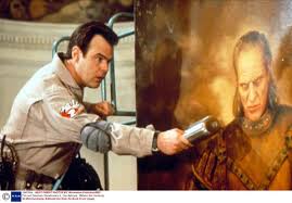 I have a samsung uhd 60 inch tv, a samsung 4k player, not the one that just up converts, but the actual 4k player, full 7.1/7.2 surround sound. In Defence Of Ghostbusters 2