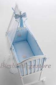 Culla Orsetti Bianco Azzurro 0mesi Mibb Culle Per Bambini Bambini Bebe