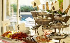 Seafood Boil Party Seafood Dinner Party Pottery Barn Fruits De Mer Party Seafood Buffet Buffet Set Up Buffet Set