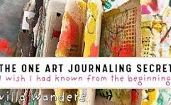 My Art Journal Cover with Paper Butterfly | Process Video ...