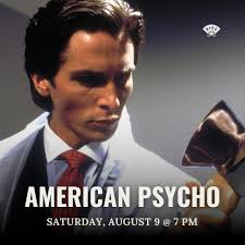 He's got killer looks. 🔪 American Psycho is now playing tonight (08/09) at  7 pm. https://byrdtheatre.org/buy-movie-tickets-online/ Due to active  construction, only balcony and ADA platform seating will be available until  September. . . .