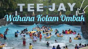 Teejay Waterpark Wahana Kolam Ombak Tasikmalaya Youtube