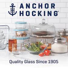 Anchor Hocking Heritage Hill Glass Jar