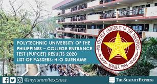 We did not find results for: H O Passers Pupcet Results 2020 The Summit Express