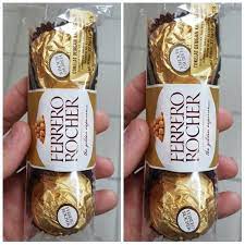 What are life's golden pleasures? Jual Coklat Ferrero Rocher Isi 3 Pcs Di Lapak Oleh Oleh Khas Pontianak Bukalapak