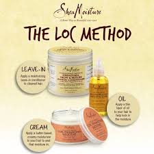 How To The Loc Method With Sheamoisture Products Natural Hair Styles Shea Moisture Products Curly Hair Tips