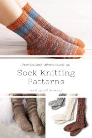 I just designed a pair of socks for my beginning sock knitting class… and have made the pattern a free download! Sock Knitting Patterns You Will Love Handy Little Me