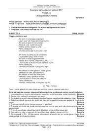 Examenul de bacalaureat 2017 a fost devansat cu o saptamana de catre ministerul invatamantului. Subiect Bac Bio 2017