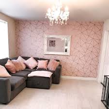 I Love Wallpaper Zara Shimmer Metallic Wallpaper Soft Pink Rose Gold Ilw980111 Design Interieur Salon Deco Chambre A Coucher Idees Deco Chambre Cocooning