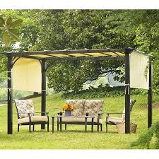 Sears Garden Oasis Pergola Deluxe Shaded Replacement Canopy Gf 10s063b Garden Winds Pergola Garden Pergola Gazebo