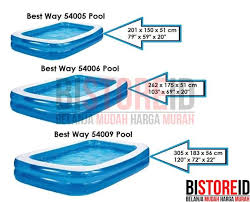 Bisa Bayar Di Tempat Kolam Renang Anak Bestway Blue Rectangular Family Pool 201cm 54005 Pusat Alat Kolam Renang Kolam Renang Toko Kolam Renang Gudang Alat Kolam