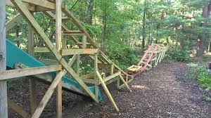 Wait that's a roller coaster, then why haven't the kids wanted to ride it after that time with joshua. College Student Builds Roller Coaster In Grandfather S Backyard