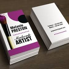 Makeup artist eyelash black drips professional business card. Makeup Artists Business Cards Examples Saubhaya Makeup