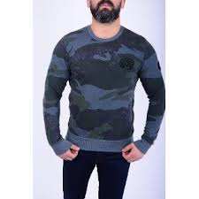 Burucline Erkek Triko Kazak Erkek Tisort Triko Moda