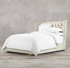 Churchill Fabric Sleigh Bed Fabric Bed Bed Without Footboard Fabric Sleigh Bed