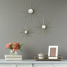 Stratton Home Decor Set Of 3 Gold Mirror Burst Wall Decor Walmart Com Mirror Wall Decor Home Decor Mirrors Mirror Decor