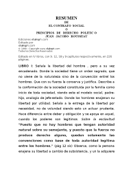 En este video analizamos el contrato social de jacques rousseau, en mi opinión el de mayor aporte de los contractualistas. El Contrato Social Resumen Estado Politica Contrato Social