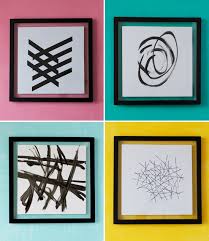 Bedroom wall diy black and white wall decor. 4 Ways To Diy Black White Art At Home In Love