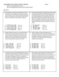 Graph the solution set of the inequality and interpret it in the context of the problem. Linear Inequality Word Problems Seated Trail Run By Betsy Lewis Tpt