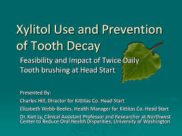 The most economical way to use xylitol (3 times a day) use your tongue cleaner first. Xylitol Use As Prevention For Tooth Decay