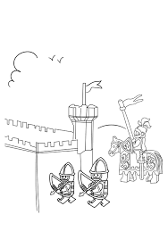 Procurando desenhos para imprimir e colorir? Desenhos De Lego Cavaleiro Para Colorir E Imprimir Colorironline Com
