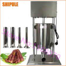 High Capacity 25l Stainless Steel Electric Vertical Sausage Filling Machine Commercial Sausage Meat Stuffe Sausage Filler Making Machine Food Processor Recipes