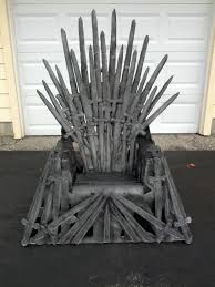 The Iron Throne Junkgirls2 0 Game Of Thrones Chair Game Of Thrones Decor Game Of Thrones Halloween