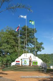 Unten ist argentinien, am anfang rechts oben ist brasilien, später links. Paraguay Der Erste Besuch Www Panamericanareise De