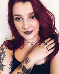 DARK BLOOM. Amethyst Choker